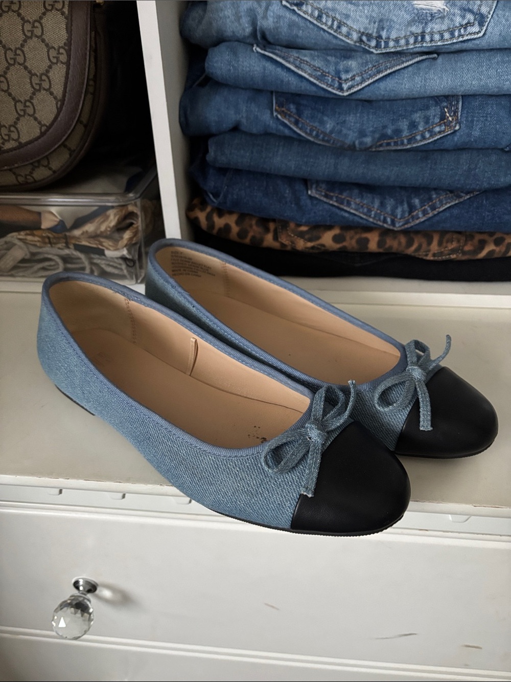 Gag Women's denim Ballet Flats - Picture 3 of 8